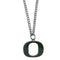 NCAA - Oregon Ducks Chain Necklace with Small Charm-Jewelry & Accessories,Necklaces,Chain Necklaces,College Chain Necklaces-JadeMoghul Inc.