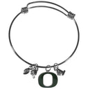 NCAA - Oregon Ducks Charm Bangle Bracelet-Jewelry & Accessories,Bracelets,Charm Bangle Bracelets,College Charm Bangle Bracelets-JadeMoghul Inc.