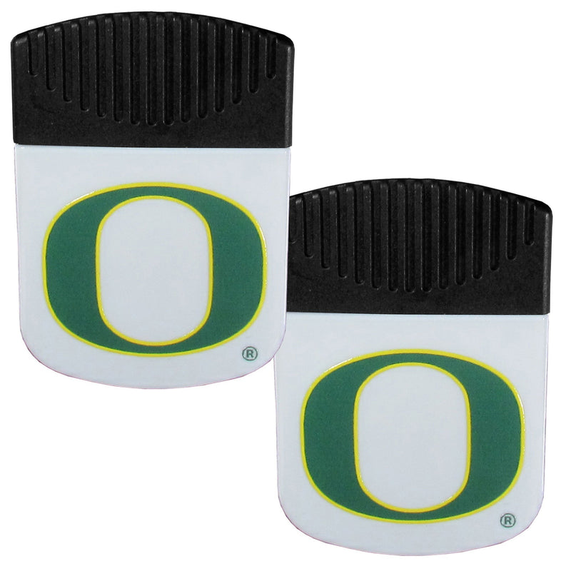 NCAA - Oregon Ducks Chip Clip Magnet with Bottle Opener, 2 pack-Other Cool Stuff,College Other Cool Stuff,Oregon Ducks Other Cool Stuff-JadeMoghul Inc.