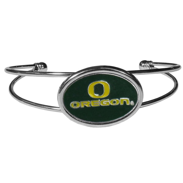 NCAA - Oregon Ducks Cuff Bracelet-Jewelry & Accessories,Bracelets,Cuff Bracelets,College Cuff Bracelets-JadeMoghul Inc.