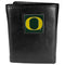 NCAA - Oregon Ducks Deluxe Leather Tri-fold Wallet-Wallets & Checkbook Covers,Tri-fold Wallets,Deluxe Tri-fold Wallets,Window Box Packaging,College Tri-fold Wallets-JadeMoghul Inc.