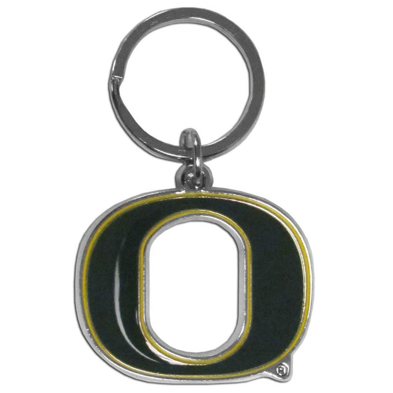 NCAA - Oregon Ducks Enameled Key Chain-Key Chains,Chrome and Enameled Key Chains,College Chrome and Enameled Key Chains-JadeMoghul Inc.