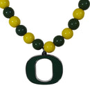 NCAA - Oregon Ducks Fan Bead Necklace-Jewelry & Accessories,Necklaces,Fan Bead Necklaces,College Fan Bead Necklaces-JadeMoghul Inc.