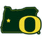 NCAA - Oregon Ducks Home State 11 Inch Magnet-Automotive Accessories,Magnets,Home State Magnets,College Home State Magnets-JadeMoghul Inc.