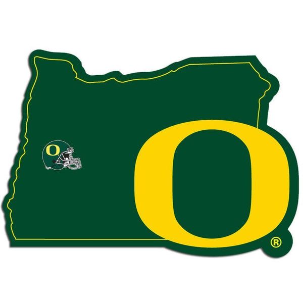 NCAA - Oregon Ducks Home State Decal-Automotive Accessories,Decals,Home State Decals,College Home State Decals-JadeMoghul Inc.