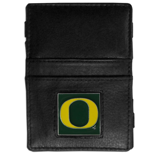 NCAA - Oregon Ducks Leather Jacob's Ladder Wallet-Wallets & Checkbook Covers,Jacob's Ladder Wallets,College Jacob's Ladder Wallets-JadeMoghul Inc.