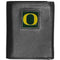 NCAA - Oregon Ducks Leather Tri-fold Wallet-Wallets & Checkbook Covers,Tri-fold Wallets,Tri-fold Wallets,College Tri-fold Wallets-JadeMoghul Inc.