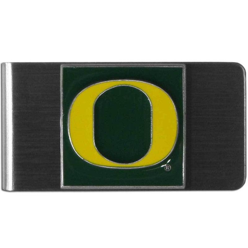 NCAA - Oregon Ducks Steel Money Clip-Wallets & Checkbook Covers,Money Clips,Steel Money Clips,College Steel Money Clips-JadeMoghul Inc.