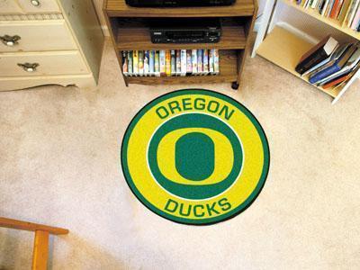 Round Rugs For Sale NCAA Oregon Roundel Mat 27" diameter