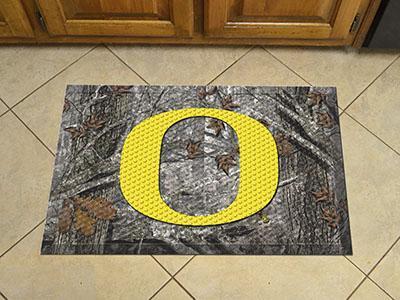 Welcome Mat NCAA Oregon Scraper Mat 19"x30" Camo