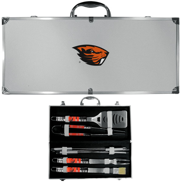 NCAA - Oregon St. Beavers 8 pc Tailgater BBQ Set-Tailgating & BBQ Accessories,College Tailgating Accessories,Oregon St. Beavers Tailgating Accessories-JadeMoghul Inc.