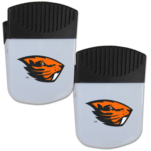 NCAA - Oregon St. Beavers Chip Clip Magnet with Bottle Opener, 2 pack-Other Cool Stuff,College Other Cool Stuff,Oregon St. Beavers Other Cool Stuff-JadeMoghul Inc.