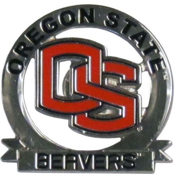 NCAA - Oregon St. Beavers Glossy Team Pin-Jewelry & Accessories,Lapel Pins,College Lapel Pins-JadeMoghul Inc.