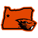NCAA - Oregon St. Beavers Home State 11 Inch Magnet-Automotive Accessories,Magnets,Home State Magnets,College Home State Magnets-JadeMoghul Inc.