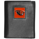 NCAA - Oregon St. Beavers Leather Tri-fold Wallet-Wallets & Checkbook Covers,Tri-fold Wallets,Tri-fold Wallets,College Tri-fold Wallets-JadeMoghul Inc.