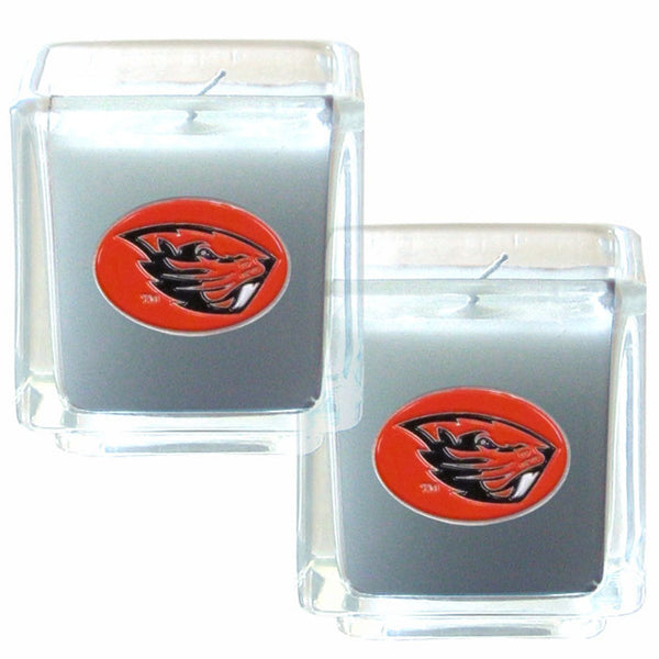 NCAA - Oregon St. Beavers Scented Candle Set-Home & Office,Candles,Candle Sets,College Candle Sets-JadeMoghul Inc.