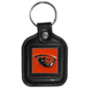 NCAA - Oregon St. Beavers Square Leatherette Key Chain-Key Chains,Leatherette Key Chains,College Leatherette Key Chains-JadeMoghul Inc.