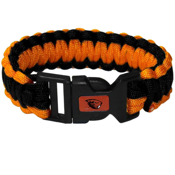 NCAA - Oregon St. Beavers Survivor Bracelet-Jewelry & Accessories,Bracelets,Survivor Bracelets,College Survivor Bracelets-JadeMoghul Inc.