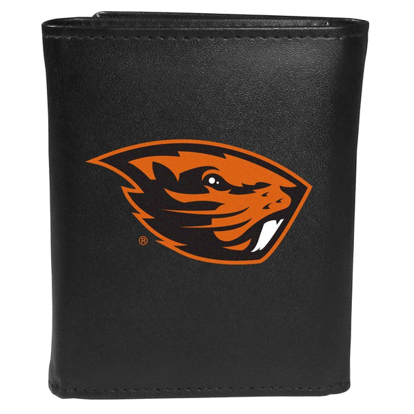 NCAA - Oregon St. Beavers Tri-fold Wallet Large Logo-Wallets & Checkbook Covers,College Wallets,Oregon St. Beavers Wallets-JadeMoghul Inc.
