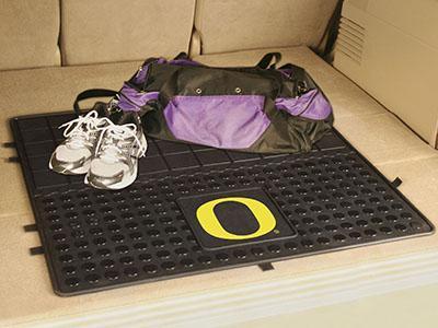 Custom Car Mats NCAA Oregon Vinyl Cargo Trunk Mat 31"x31"