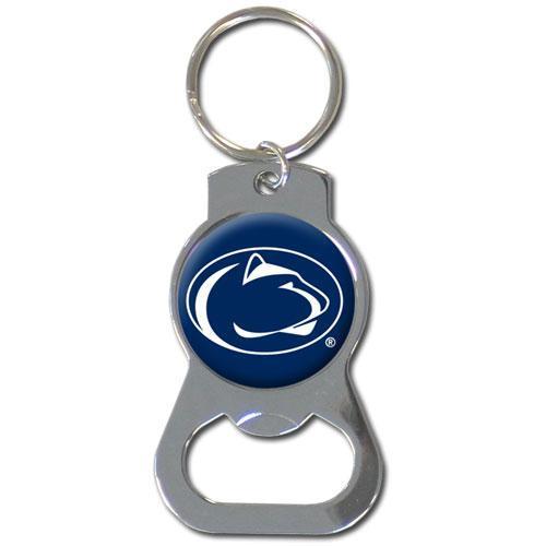 NCAA - Penn St. Nittany Lions Bottle Opener Key Chain-Key Chains,Bottle Opener Key Chains,College Bottle Opener Key Chains-JadeMoghul Inc.