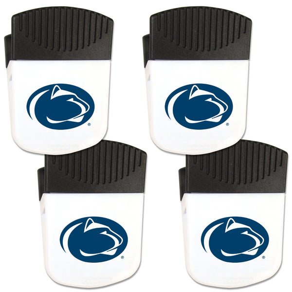 NCAA - Penn St. Nittany Lions Chip Clip Magnet with Bottle Opener, 4 pack-Other Cool Stuff,College Other Cool Stuff,Penn St. Nittany Lions Other Cool Stuff-JadeMoghul Inc.