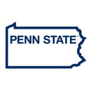 NCAA - Penn St. Nittany Lions Home State Decal-Automotive Accessories,Decals,Home State Decals,College Home State Decals-JadeMoghul Inc.