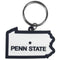 NCAA - Penn St. Nittany Lions Home State Flexi Key Chain-Key Chains,College Key Chains,College Home State Flexi Key Chains-JadeMoghul Inc.