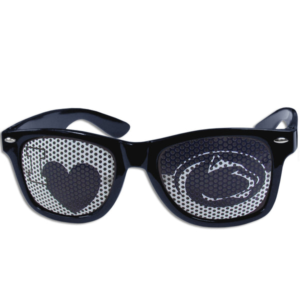 NCAA - Penn St. Nittany Lions I Heart Game Day Shades-Sunglasses, Eyewear & Accessories,Sunglasses,Game Day Shades,I Heart Game Day Shades,College I Heart Game Day Shades-JadeMoghul Inc.
