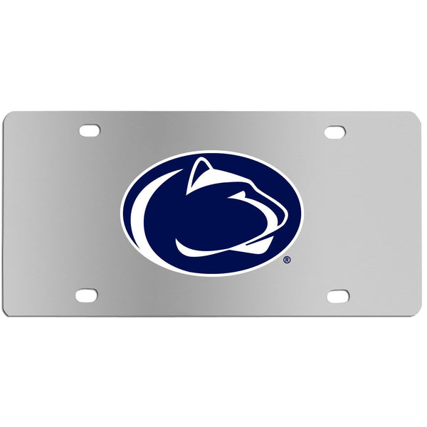 NCAA - Penn St. Nittany Lions Steel License Plate Wall Plaque-Automotive Accessories,License Plates,Steel License Plates,College Steel License Plates-JadeMoghul Inc.