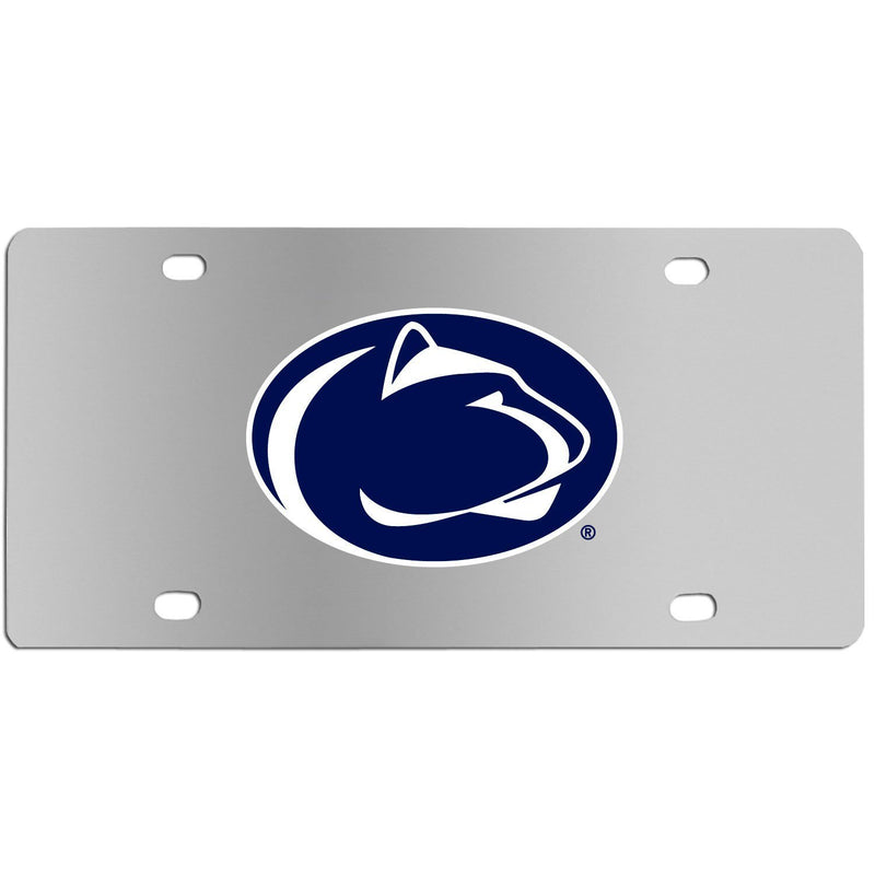 NCAA - Penn St. Nittany Lions Steel License Plate Wall Plaque-Automotive Accessories,License Plates,Steel License Plates,College Steel License Plates-JadeMoghul Inc.
