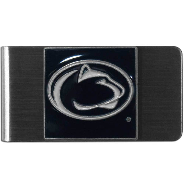 NCAA - Penn St. Nittany Lions Steel Money Clip-Wallets & Checkbook Covers,Money Clips,Steel Money Clips,College Steel Money Clips-JadeMoghul Inc.