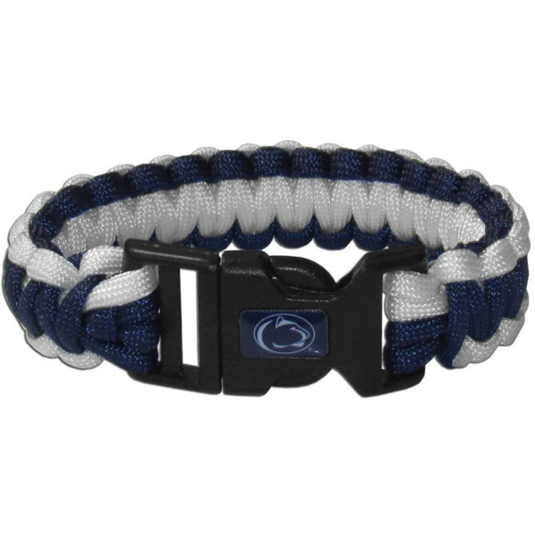 NCAA - Penn St. Nittany Lions Survivor Bracelet-Jewelry & Accessories,Bracelets,Survivor Bracelets,College Survivor Bracelets-JadeMoghul Inc.