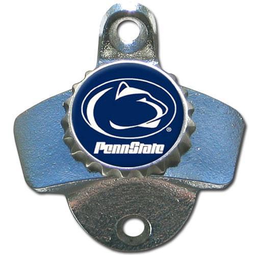 NCAA - Penn St. Nittany Lions Wall Mounted Bottle Opener-Home & Office,Wall Mounted Bottle Openers,College Wall Mounted Bottle Openers-JadeMoghul Inc.