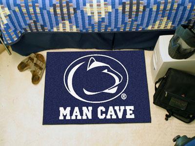 Indoor Outdoor Rugs NCAA Penn State Man Cave Starter Rug 19"x30"