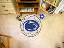 Round Entry Rugs NCAA Penn State Soccer Ball 27" diameter