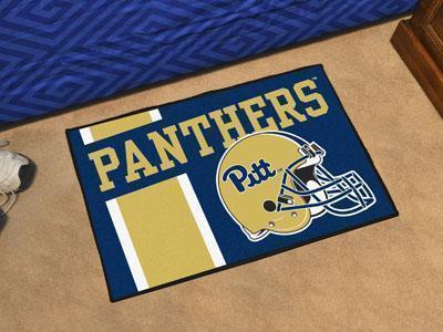 Outdoor Rug NCAA Pitt Uniform Starter Rug 19"x30"