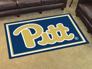 4x6 Rug NCAA Pittsburgh 4'x6' Plush Rug