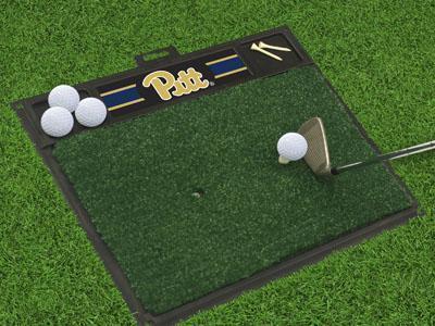 Golf Accessories NCAA Pittsburgh Golf Hitting Mat 20" x 17"