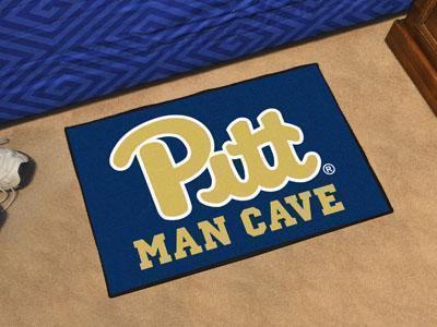 Outdoor Rugs NCAA Pittsburgh Man Cave Starter Rug 19"x30"