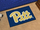 Outdoor Rug NCAA Pittsburgh Starter Rug 19"x30"