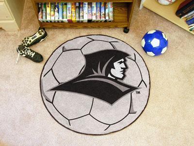 Round Entry Rugs NCAA Providence College Soccer Ball 27" diameter