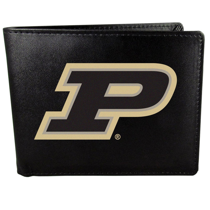 NCAA - Purdue Boilermakers Bi-fold Wallet Large Logo-Wallets & Checkbook Covers,College Wallets,Purdue Boilermakers Wallets-JadeMoghul Inc.
