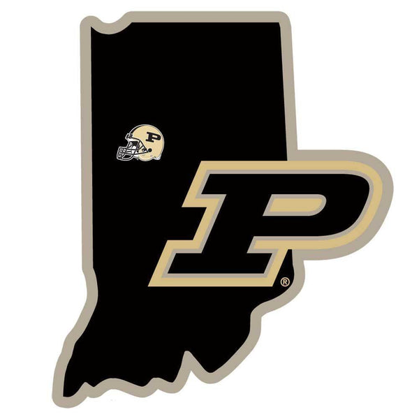 NCAA - Purdue Boilermakers Home State Decal-Automotive Accessories,Decals,Home State Decals,College Home State Decals-JadeMoghul Inc.