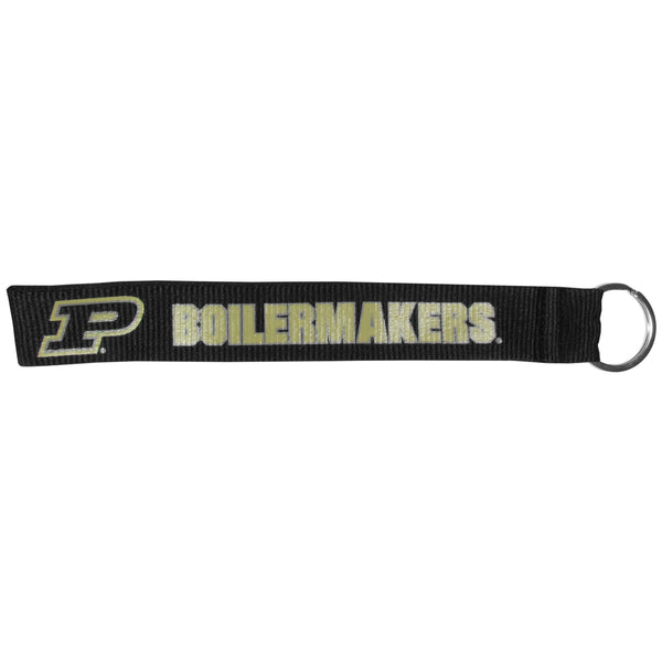 NCAA - Purdue Boilermakers Lanyard Key Chain-Key Chains,Lanyard Key Chains,College Lanyard Key Chains-JadeMoghul Inc.