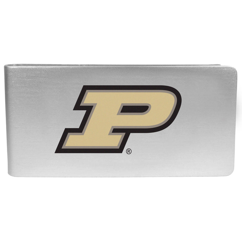 NCAA - Purdue Boilermakers Logo Money Clip-Wallets & Checkbook Covers,College Wallets,Purdue Boilermakers Wallets-JadeMoghul Inc.