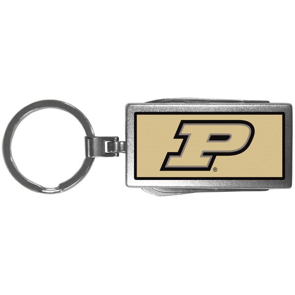 NCAA - Purdue Boilermakers Multi-tool Key Chain, Logo-Key Chains,College Key Chains,Purdue Boilermakers Key Chains-JadeMoghul Inc.