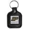 NCAA - Purdue Boilermakers Square Leatherette Key Chain-Key Chains,Leatherette Key Chains,College Leatherette Key Chains-JadeMoghul Inc.