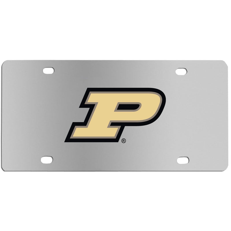NCAA - Purdue Boilermakers Steel License Plate Wall Plaque-Automotive Accessories,License Plates,Steel License Plates,College Steel License Plates-JadeMoghul Inc.