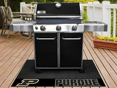 BBQ Store NCAA Purdue Grill Tailgate Mat 26"x42"